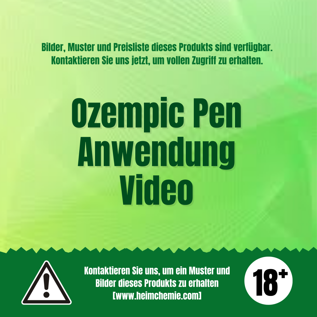 Ozempic Pen Anwendung Video